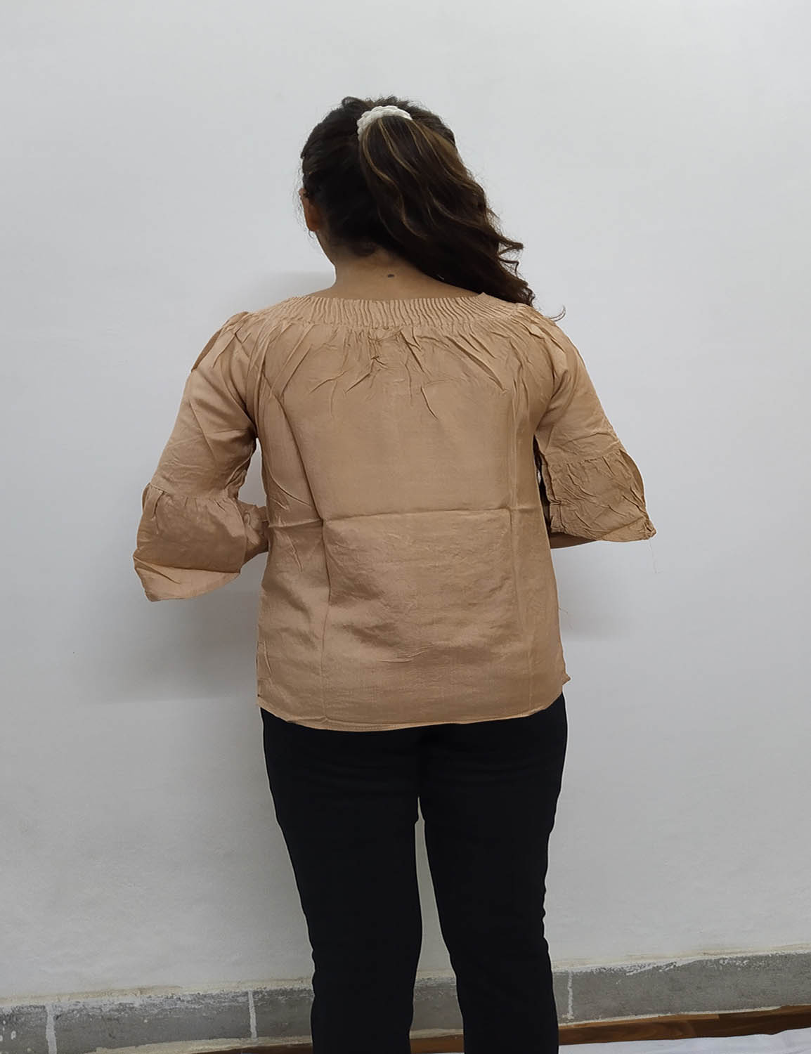 Badami Color Floral Girl Top - Image 4