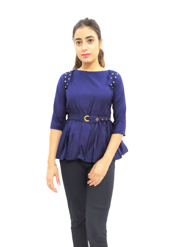 Blue Color Top