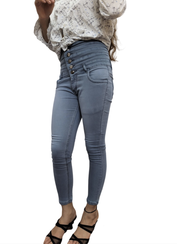 Women's Shapewear Denim Skinny Fit Jeans - Image 2