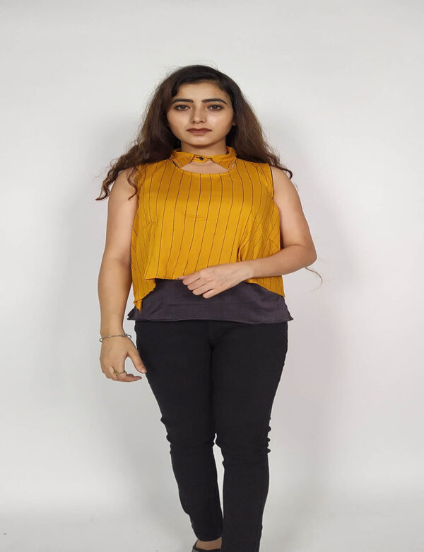 Mustard Girl Top - Image 2