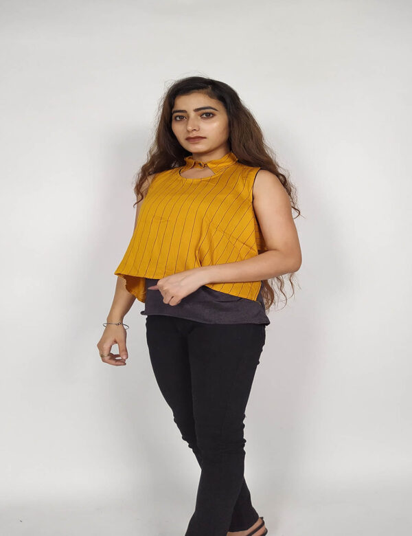 Mustard Girl Top - Image 3