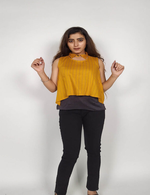 Mustard Girl Top - Image 4