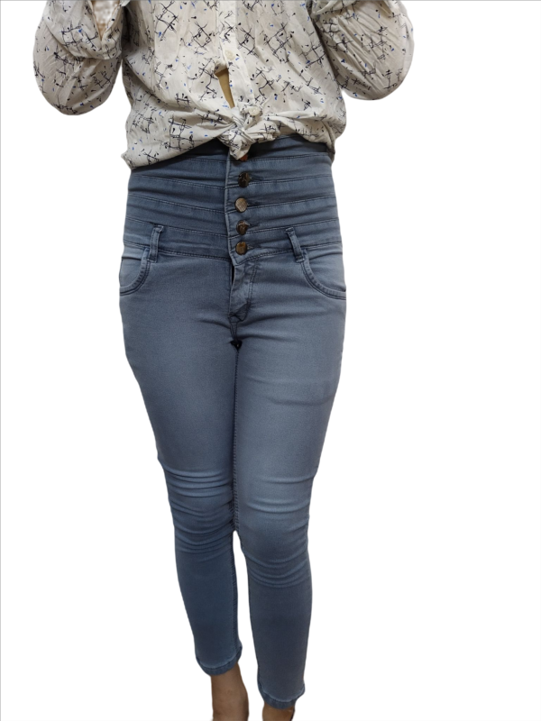 Women's Shapewear Denim Skinny Fit Jeans - Image 4