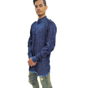 Alternative view of Man's Dark Blue Shirt