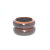 Wooden bangle | Beautiful Handmade Wooden Bangle Set for Women and Girls - Set of 2 piece | Brown Colour | Size - 3.5" Inch(9 cm)