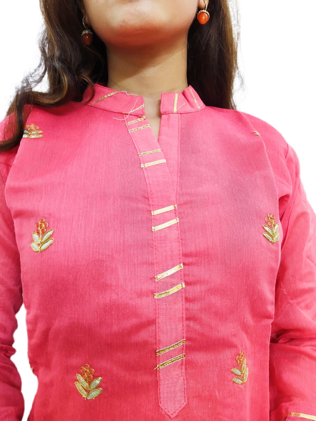 Women's Fashionable Pink Sharara Suit - Image 13