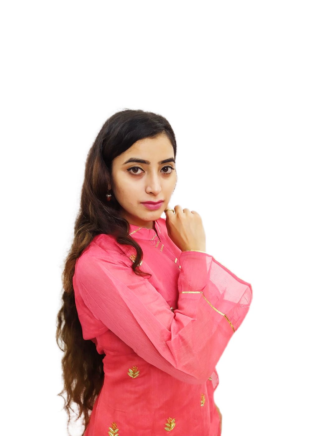 Women's Fashionable Pink Sharara Suit - Image 15