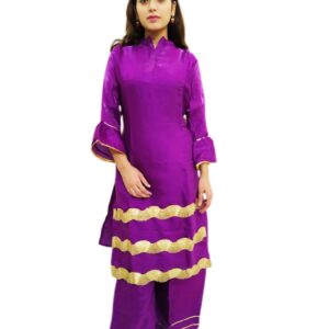Women’s Fashionable Violet Sharara Suit