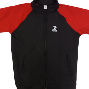 Alternative view of Men's Red Sleeves Black Casual Jacket