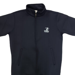Alternative view of Solid Blue Black Button Jacket For Men